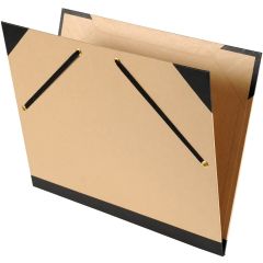 Chemise à dessin Kraft à élastiques - 320 x 450 mm : CANSON Photo