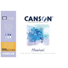 Bloc aquarelle de 12 feuilles 190 x 240 mm : CANSON Montval image