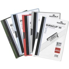 Chemise de Présentation à clip - Assortiment : DURABLE Duraclip Original 30 Modèle