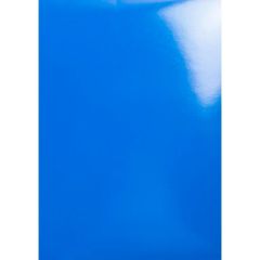 Lot de 100 couvertures pour reliure - Bristol laqué - Bleu EXACOMPTA Chromolux Image