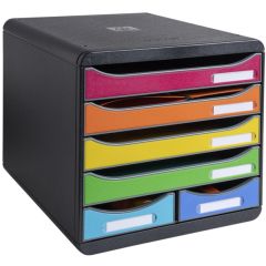 Module de rangement 6 tiroirs - Big Box Maxi : EXACOMPTA Iderama image