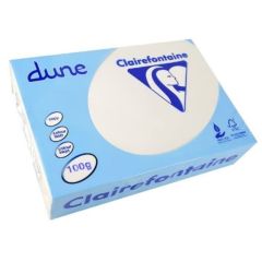 Ramette de papier de 500 feuilles A4 - 100 g - Blanc naturel : CLAIREFONTAINE Dune Image