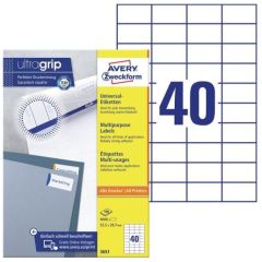 Photo Étiquettes adhésives ProNature 52,5 x 29,7 mm AVERY 3651