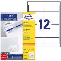 Étiquettes adhésives 97 x 42,3 mm AVERY Ecologique Lot de 1200