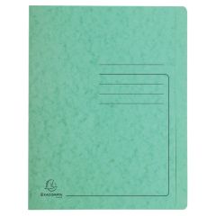Chemise à lamelle imprimée A4 - Vert : EXACOMPTA image