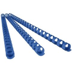 Baguettes de 21 anneaux - 16 mm - Rouge : GBC Lot de 100
