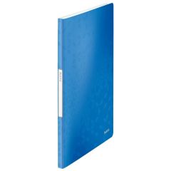 Photo Protège-documents A4 - 20 pochettes - Bleu LEITZ WOW