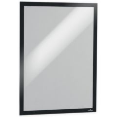 Cadre d'affichage magnétique auto-adhésif - A3 - Noir : DURABLE Lot de 2 Visuel