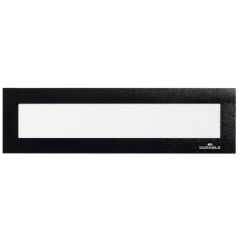Cadre d'affichage magnétique - 201 x 40 mm - Noir : DURABLE Duraframe Magnetic Top Lot de 5 Visuel