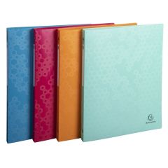 Classeur souple - 4 anneaux de 15 mm - Assortiment : EXACOMPTA Maïa image