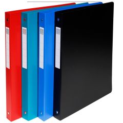 Exacompta 51290E : Classeur rigide Assortiment - 4 anneaux