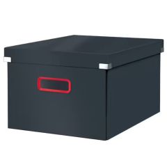 Boîte de rangement Click & Store Cosy M - 281 x 370 x 200 mm - Gris : LEITZ image