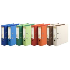 EXACOMPTA Classeurs à levier Forever - Dos de 80 mm Assortiment de couleurs 53980E