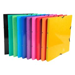 54829E Classeur Exacompta 2 Anneaux Assortiment Carte lustrée Iderama