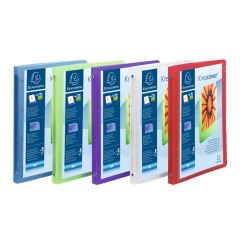 EXACOMPTA : Classeurs personnalisables 1 pochette - Assortiment 54869E