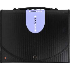 Trieur avec poignée Exacase - 13 compartiments - Noir EXACOMPTA