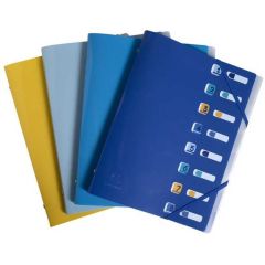 Trieur 8 compartiments - Assortiment EXACOMPTA Bee Blue