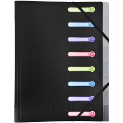 EXACOMPTA : Trieur avec élastiques - 8 compartiments 56181E photo