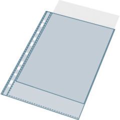 Lot de 100 Pochettes perforées en PP 0.09 - A4 - Ouverture haut : EXACOMPTA Visuel