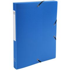 Boîte de classement Exabox - Dos 25 mm - Bleu clair : EXACOMPTA Image