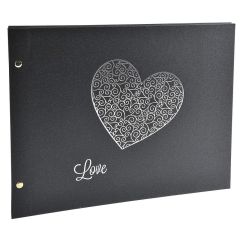 Album Photos Mariage Harmony Noir - 370 x 290 mm EXACOMPTA