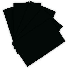 Feuille de papier - 220 g - 500 x 700 mm - Noir : FOLIA Visuel