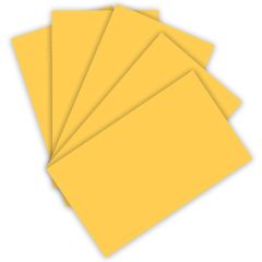 Feuilles de papier de couleur - 500 x 700 mm - Jaune or : FOLIA Visuel