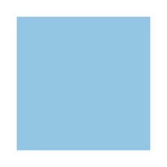 Feuilles de papier de couleur - 500 x 700 mm - Bleu glace : FOLIA Lot de 10
