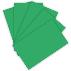 Feuilles de papier de couleur - 500 x 700 mm - Vert émeraude : FOLIA Visuel