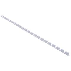 Lot de 100 baguettes de 21 anneaux - 6 mm - Blanc EXACOMPTA Image