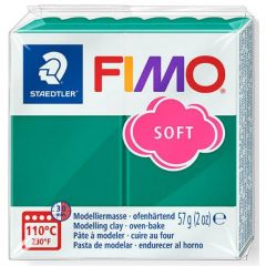 Pâte à Modeler - Vert Emeraude : STAEDTLER Fimo Visuel
