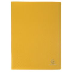 Protège-Documents de 120 Vues - Jaune : EXACOMPTA Opak image
