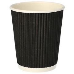 Gobelets jetables en carton - 0,20 L - Beige PAP STAR Ripple Wall