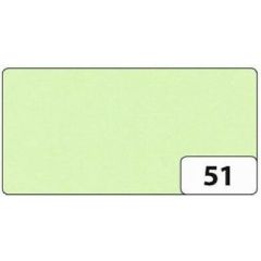 Papier transparent - Vert clair - 700 mm x 1 m : FOLIA Image