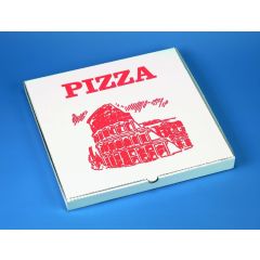 Carton à Pizza carré - 300 x 300 x 30 mm : STARPAK Lot de 100 Visuel