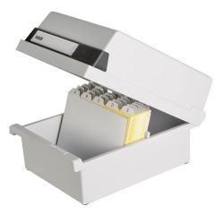 Photo Boite à couvercle pour 800 cartes - A6 paysage - Gris clair : HAN 966-11