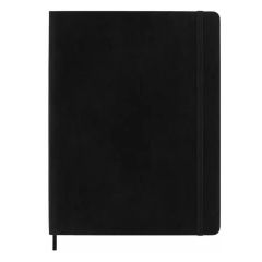 Carnet de Notes Ligné XL 19 x 25 cm - Noir MOLESKINE 