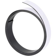 Bande magnétique - 5 mm x 1 m - Blanc : FRANKEN Vosuel