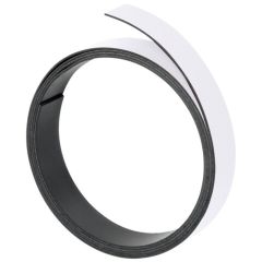 Bande magnétique - 10 mm x 1 m - Blanc FRANKEN
