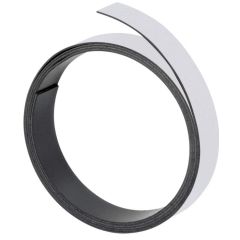 Bande magnétique - 20 mm x 1 m - Blanc FRANKEN