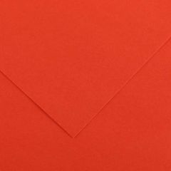 Feuilles de couleur 500 x 650 mm - Tomate - CANSON Vivaldi
