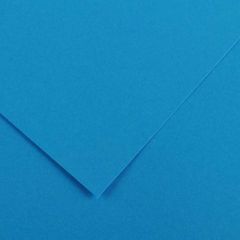 Feuilles de couleur 500 x 650 mm - Bleu Azur CANSON Vivaldi