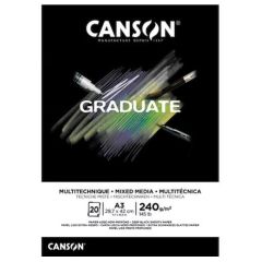 Photo CANSON :  Bloc pour croquis A4 - XL Dessin noir - 400039086