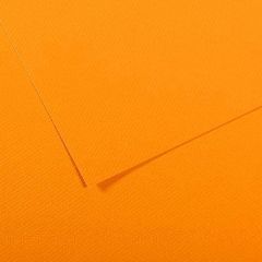 Feuille de papier dessin Mi-teintes - Jaune Orange - 500 x 650 mm : CANSON Image