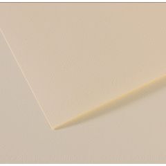 Feuille de Papier dessin Mi-teintes - 500 x 650 mm - Crème pastel : CANSON Image