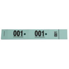 Carnet de Tickets Vestiaires Vert Cogir 