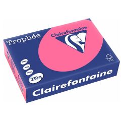 CLAIRALFA 2212 Feuilles A4 Trophée - Rose Fuchsia Clairefontaine