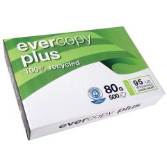 Ramette de papier de 500 feuilles A4 80 g - Blanc CLAIREFONTAINE Evercopy Plus