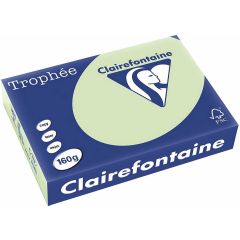 Ramette de papier de 250 feuilles A3 160g - Vert Nature : CLAIREFONTAINE Trophée Modèle