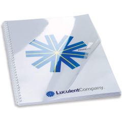 Plat de Couverture pour Reliure A4 - PVC 0,24 mm - Transparent : GBC Lot de 100 Visuel